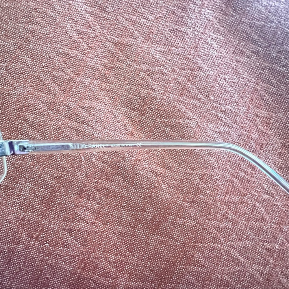 CHANEL Gold Rimless Glasses - Picture 10 of 12